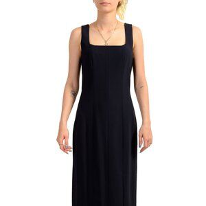 Hugo Boss Women's "Dineza" Navy Blue Sleeveless Pencil Dress US S IT 40